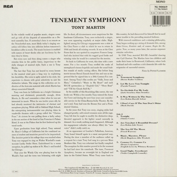Tenement Symphony (LP)