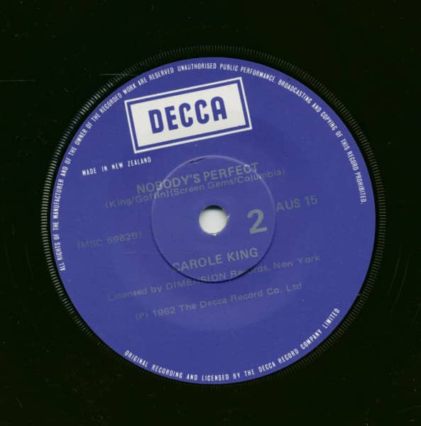 It Might As Well Rain Until September - Nobody's Perfect (7inch, 45rpm, SC)