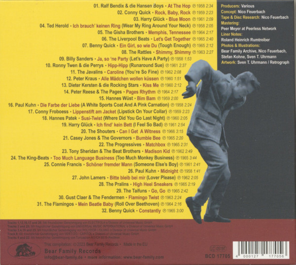 Rockin' With The Krauts - Real Rock 'n' Roll Made In Germany (CD), Vol. 4