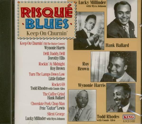 Risqué Blues - Keep On Churnin' (CD)