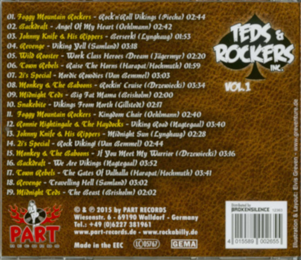 Teds & Rockers Inc. Vol.1 - Tales From The North