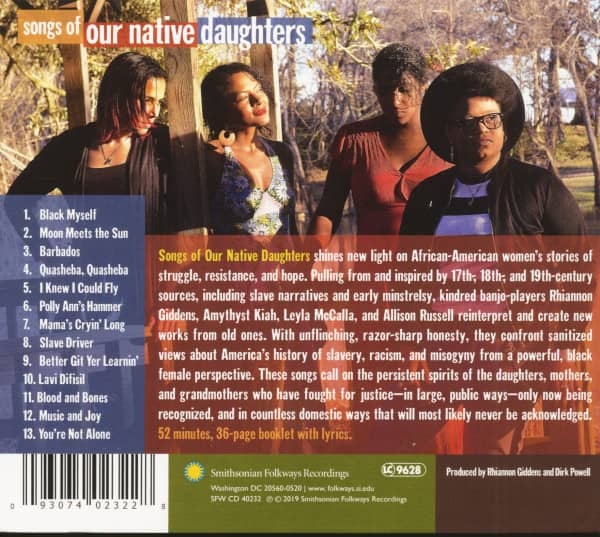Songs Of Our Native Daughters (CD)