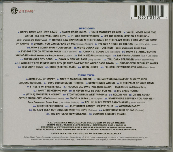 Buck 'EM! - The Music Of Buck Owens 1967-1975, Vol.2 (2-CD)