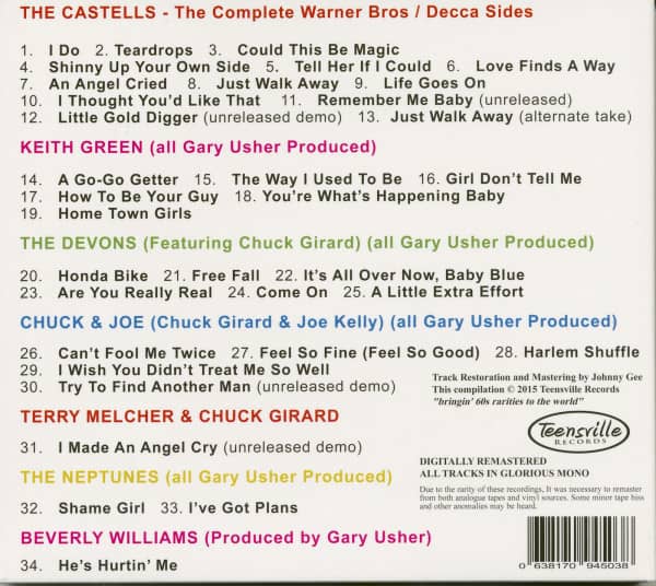 The Castells And Beyond 1964-66