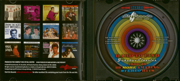 Hard to Find Jukebox Classics 1956-59 (CD)