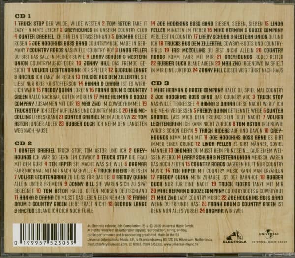 Country Club - Country Made in Germany (3-CD Set)