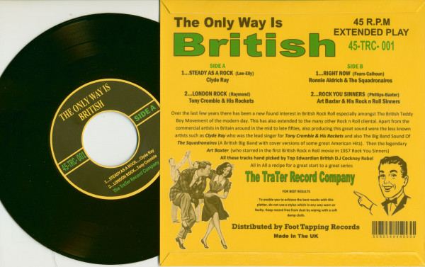 The Only Way Is British (7inch, 45rpm, EP, PS)
