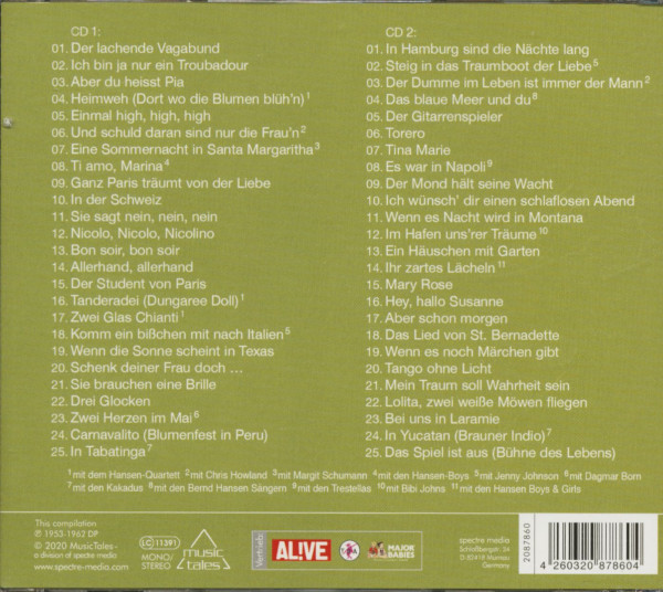Der Lachende Vagabund - 50 Große Erfolge (2-CD)