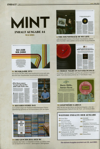 Mint Magazin #44, 05/21
