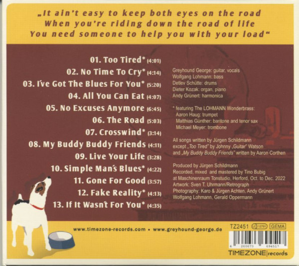 No Time To Cry (CD)